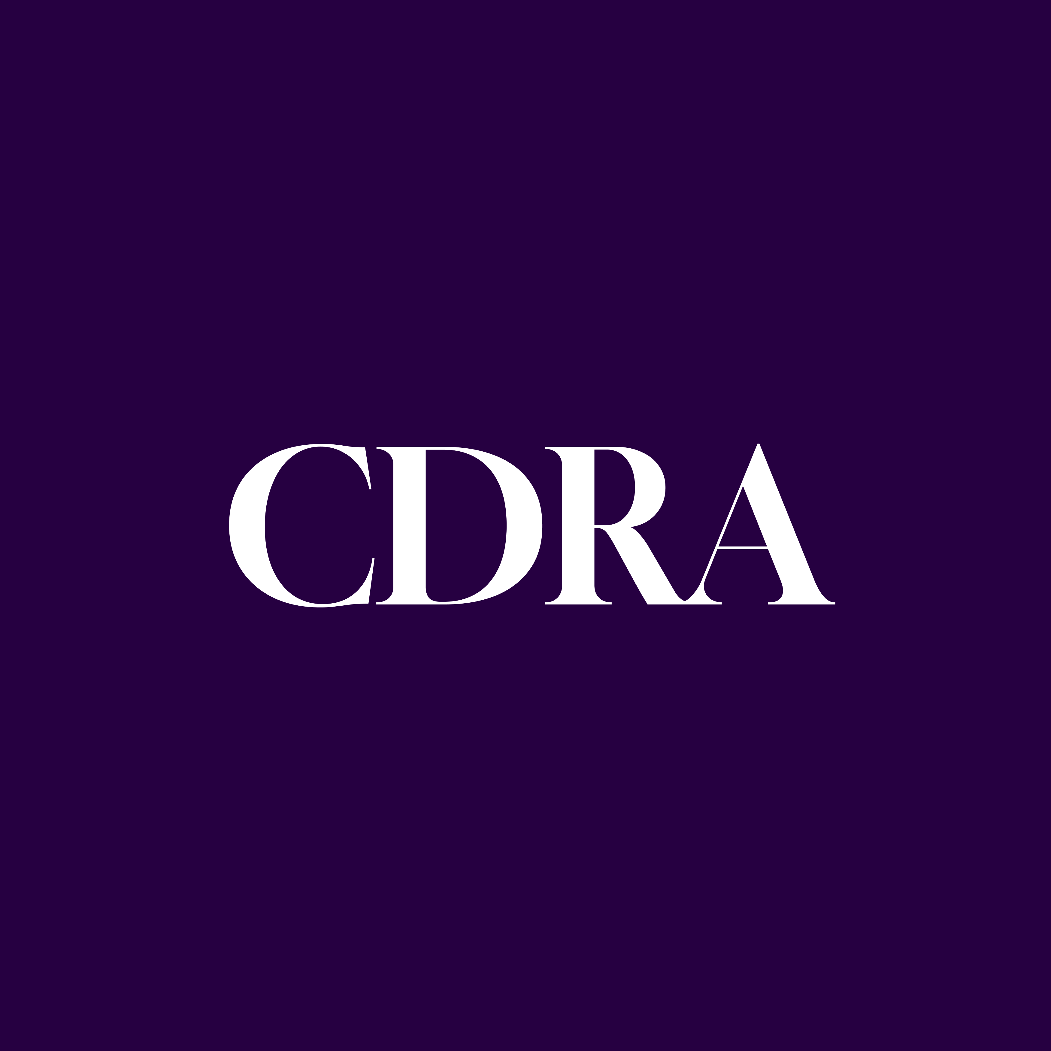 CDRA logo.